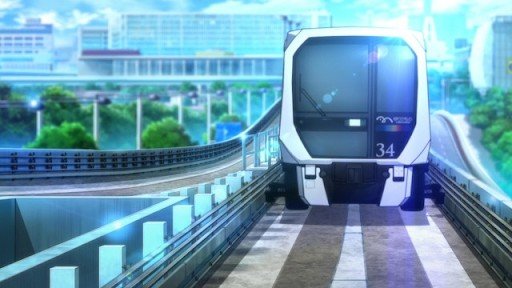 Tokyo Big Sight Station Platform (Aomi side)